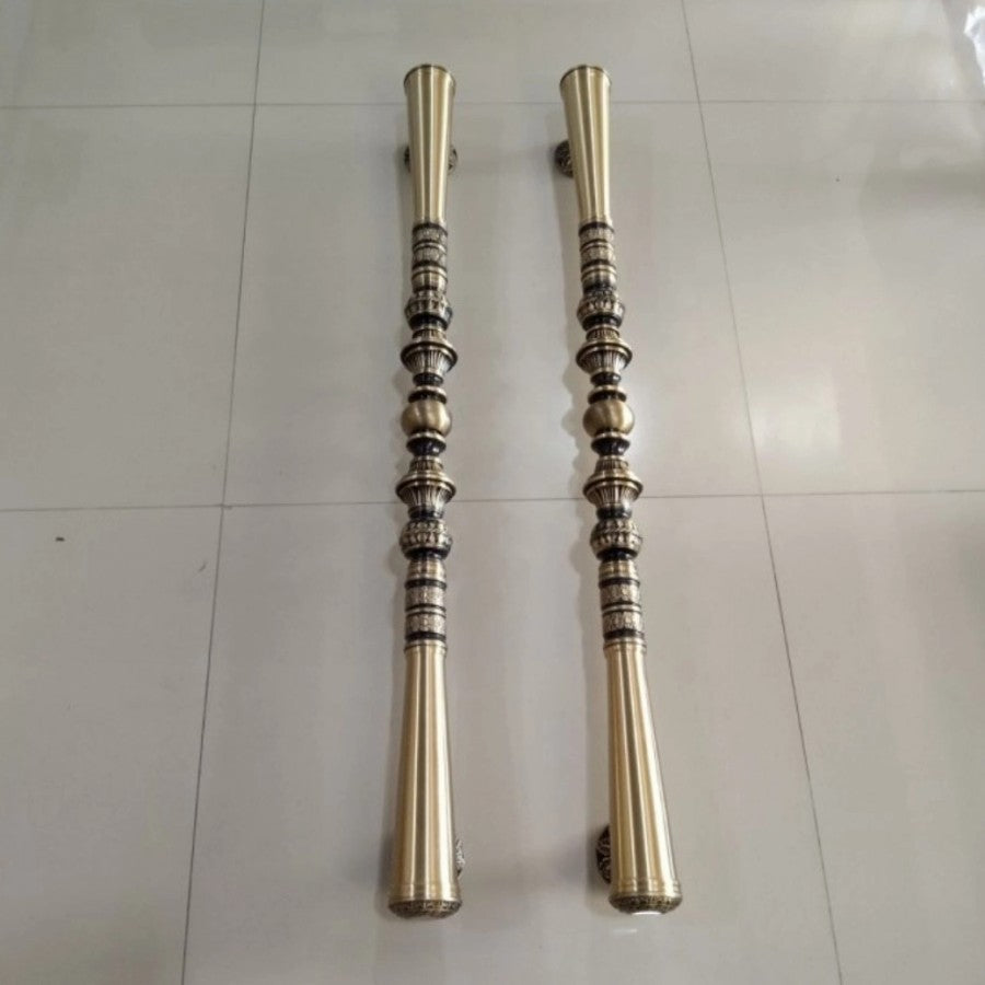 39" Inches Pair Very Long Pair main entry door pull handle for front door solid Brass | Brass door pull | brass door handle