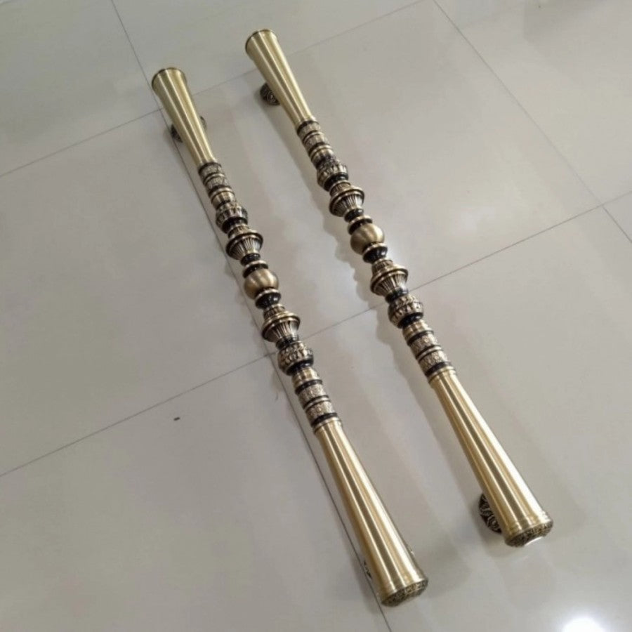 39" Inches Pair Very Long Pair main entry door pull handle for front door solid Brass | Brass door pull | brass door handle
