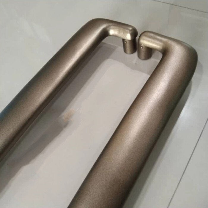 39" Inches Pair Luxury Main Entry Solid brass door handle | Antique brass door pull | Main brass door pull