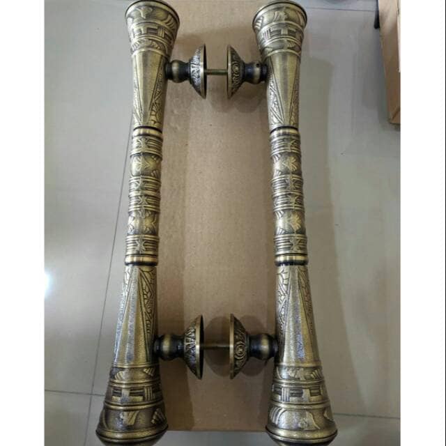 22" Inchi Pairs Victorian Main Entry Brass Door Pulls | Brass door handle | Brass door pull With Express Shiping