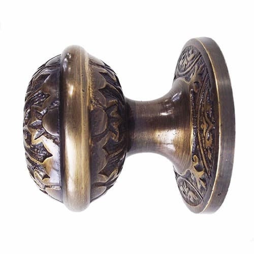 2.63 Inches Lot of 2 pcs Brass Door Knob - Brass Door Pull - Cabinet pull