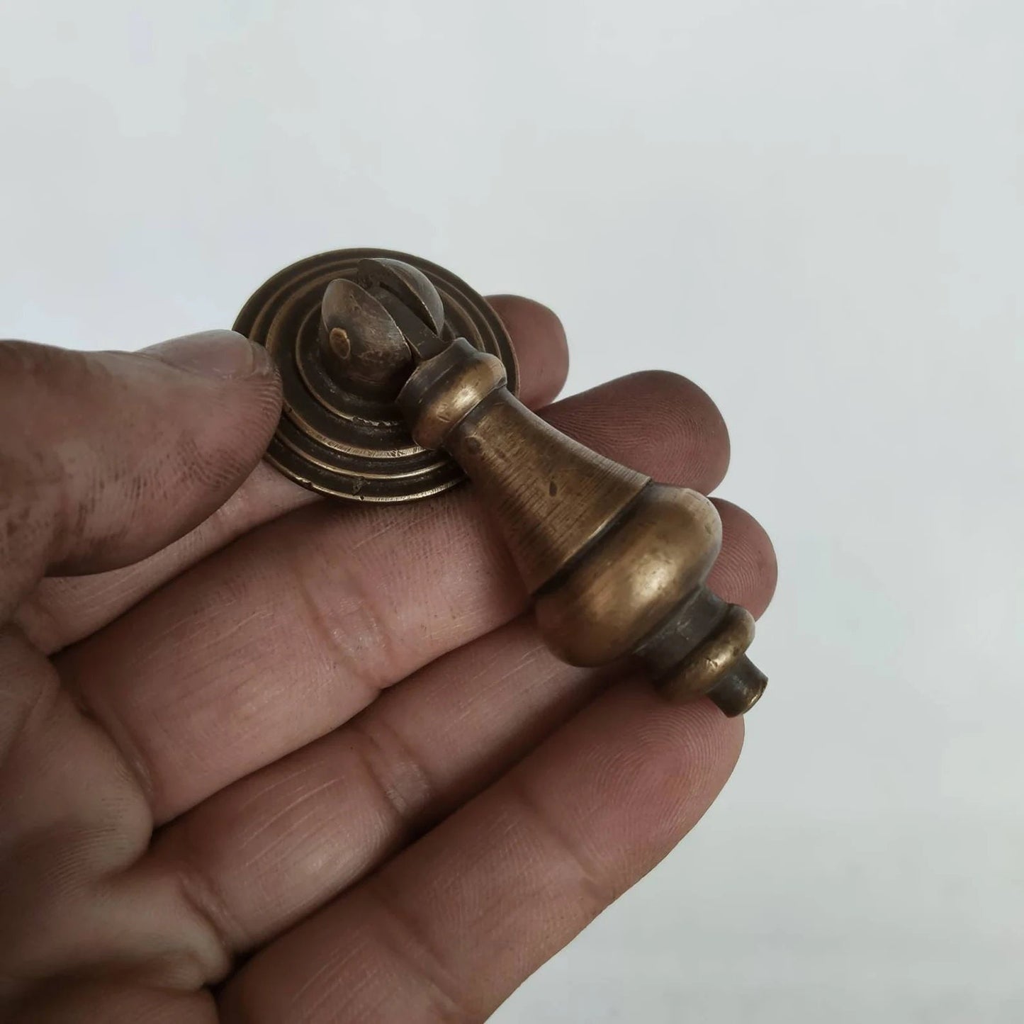 Lot of 8 pieces antique brass cabinet pull, Cabinet Handle, Trunk Handle, Gate Handle, Kitchen Drawer Pull