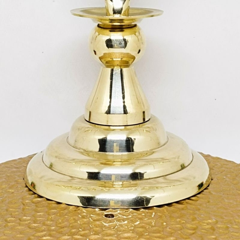 AMAZING 9 Holes Brass Candle Holder
