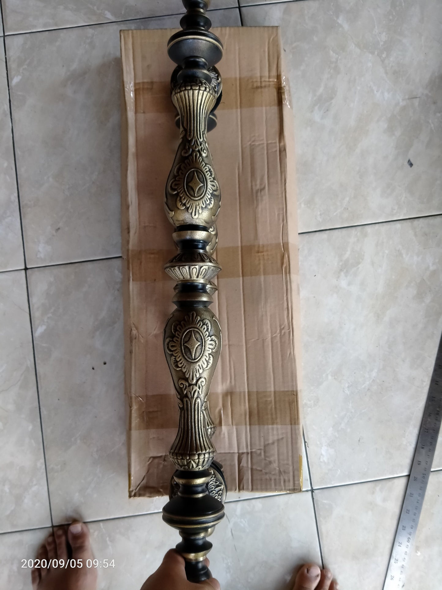 26.5"Inchi Yoyo Style Main Entry Brass Door Pulls | Brass door handle | Brass door pull With Express Shiping