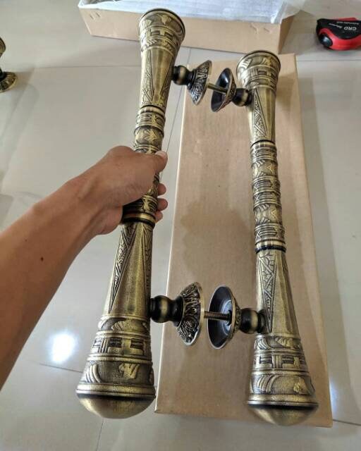 22" Inchi Pairs Victorian Main Entry Brass Door Pulls | Brass door handle | Brass door pull With Express Shiping