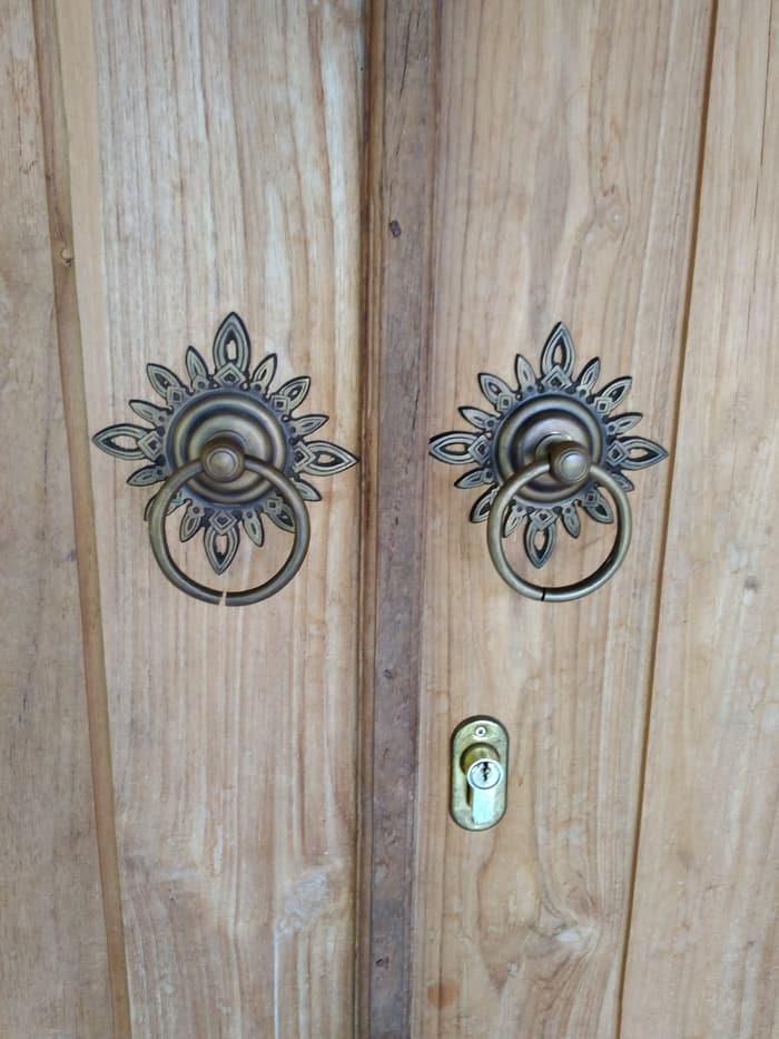 3.94" Inches 2 pcs Vintage Antique Cabinet Door Drawer Round Pull Handle KNOB GBY 036
