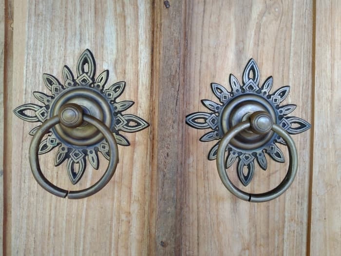 3.94" Inches 2 pcs Vintage Antique Cabinet Door Drawer Round Pull Handle KNOB GBY 036