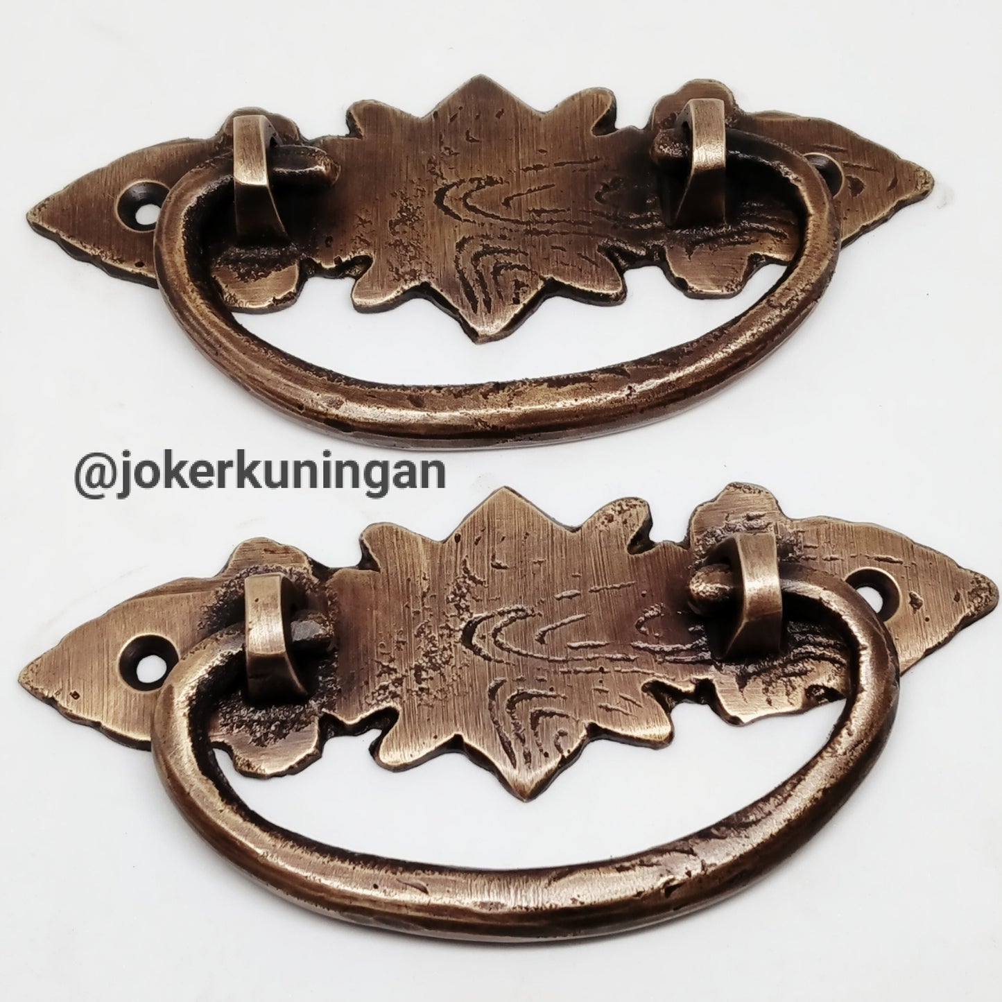 11cm Lot Of 8pieces Leaf Handles Pull Knob Kitchen Cast Solid Bras | grab cabinet handle door bin pulls
