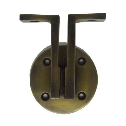 2-3/4" Antique Brass Stair Bracket - Twin Linear