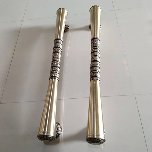 70cm Pair/2Pieces Very Long Pair main entry door pull handle for front door solid Brass | Brass door pull | brass door handle